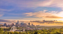 View of Edmonton Alberta